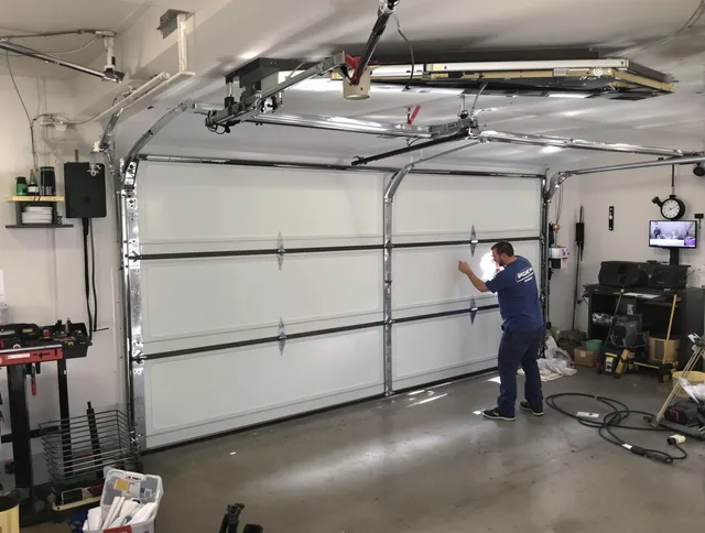 Professional garage door repair service by Perris Garage Door Repair in Perris