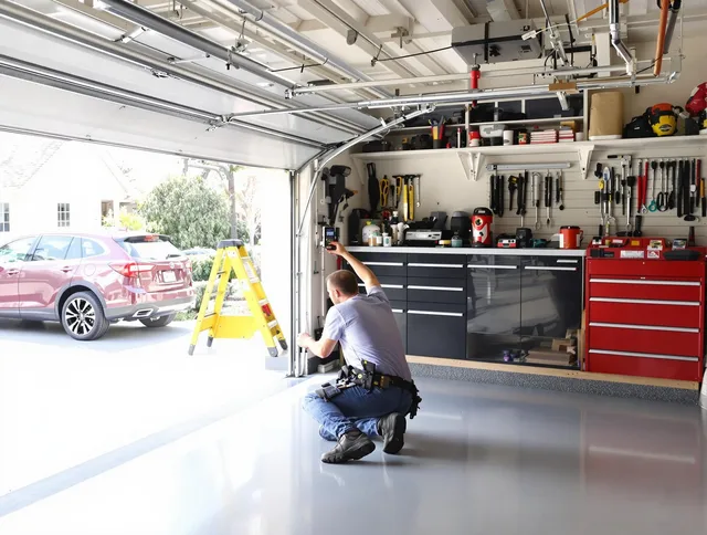 Local garage door repair service by Perris Garage Door Repair in Perris