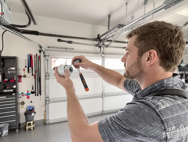 Garage door opener repair service by Perris Garage Door Repair in Perris